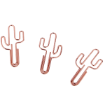 Cactus paper clips
